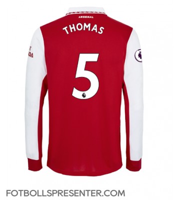 Arsenal Thomas Partey #5 Hemma Matchtröja 2022-23 Långärmad